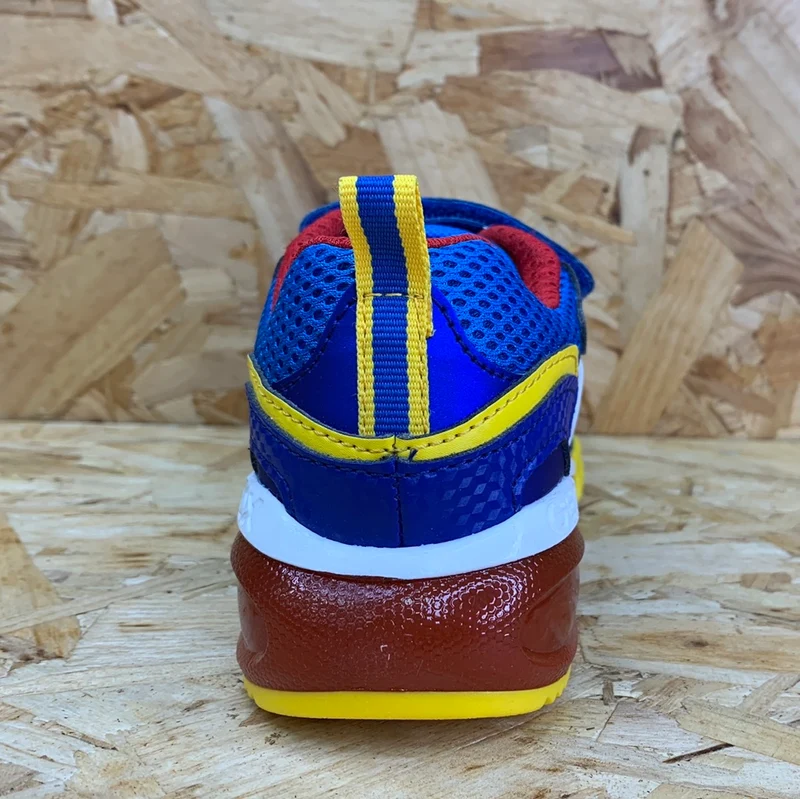 Geox Bayonyc Light Up Sneakers für Kinder – Royal / Rot