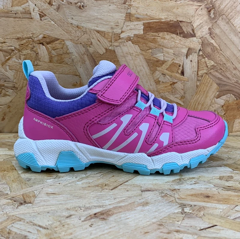 Geox Wasserdichte Kinder-Magnetar-Turnschuhe – Fuchsia / Violett