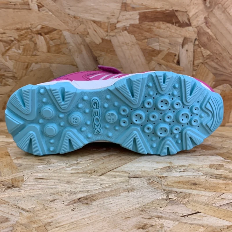 Geox Wasserdichte Kinder-Magnetar-Turnschuhe – Fuchsia / Violett