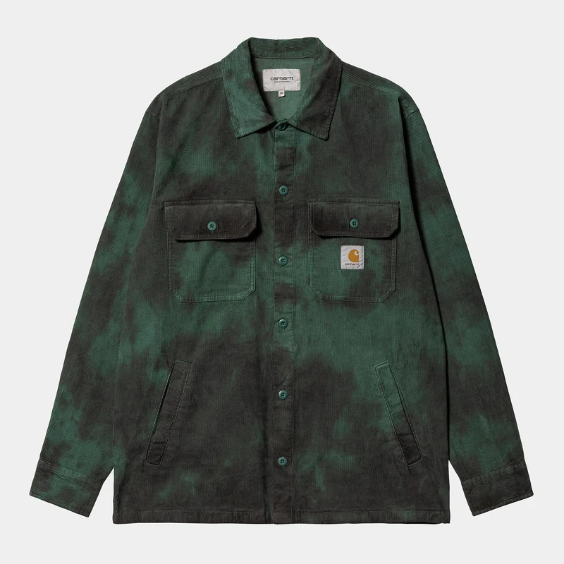 Carhartt WIP Herren Dixon Chromo Hemdjacke – Treehouse