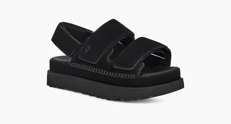 UGG Goldenstar Slingback-Sandale für Damen – Schwarz