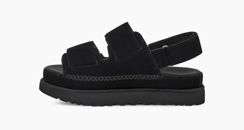 UGG Goldenstar Slingback-Sandale für Damen – Schwarz
