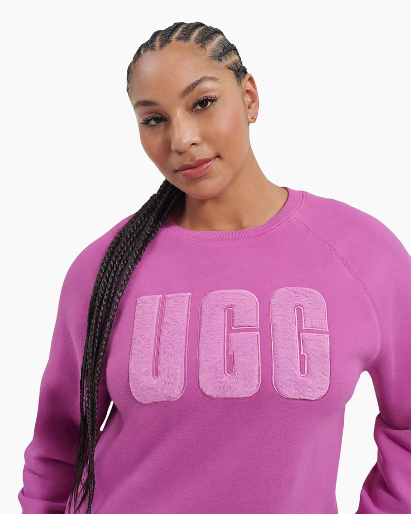 UGG Damen Madeline Fuzzy Logo Top – Bodacious