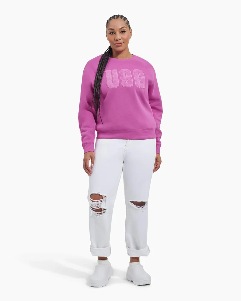 UGG Damen Madeline Fuzzy Logo Top – Bodacious