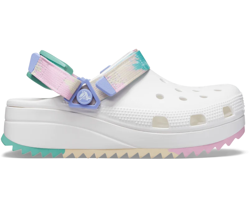 Crocs Unisex Classic Hiker Ombre Clog – Weiß
