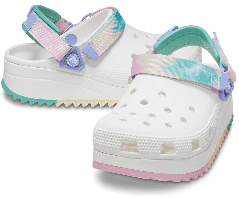 Crocs Unisex Classic Hiker Ombre Clog – Weiß