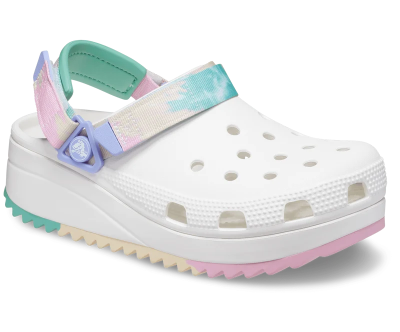 Crocs Unisex Classic Hiker Ombre Clog – Weiß