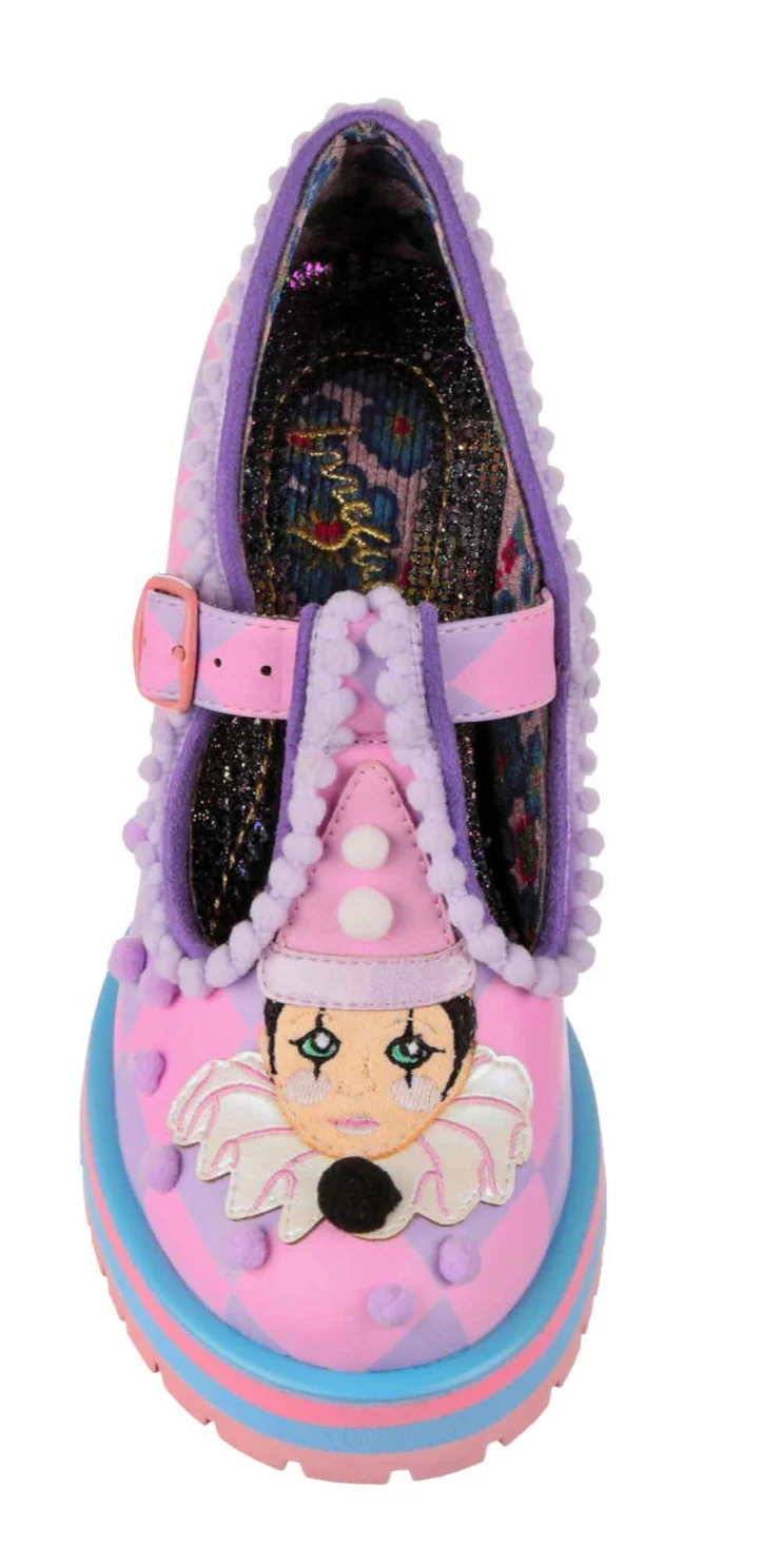 Irregular Choice Damen Cirque Du YAY High Heel - Rosa/Lila