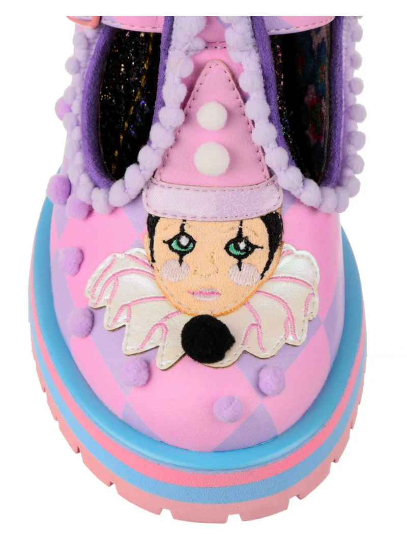 Irregular Choice Damen Cirque Du YAY High Heel - Rosa/Lila