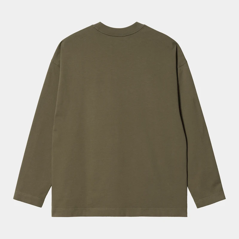 Carhartt WIP Herren Link Langarm-T-Shirt – Brennnessel