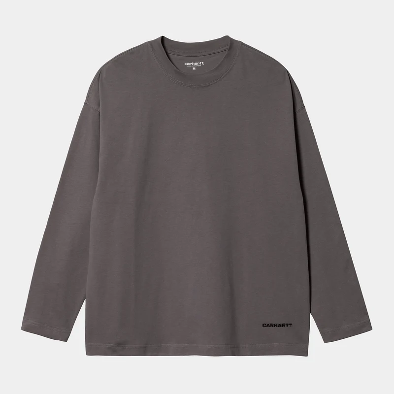 Carhartt WIP Herren Link Langarm-T-Shirt – Rhino