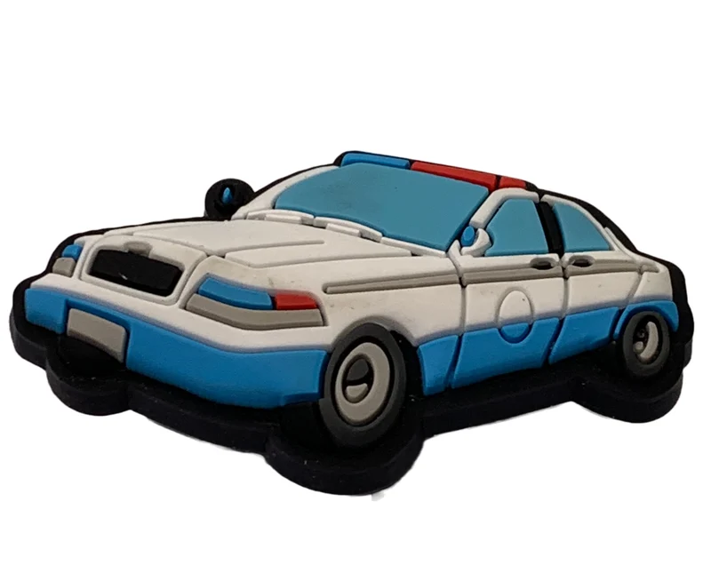Crocs Jibbitz Polizeiauto-Charm