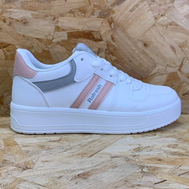 Refresh Modische Damen-Sneaker – Weiß