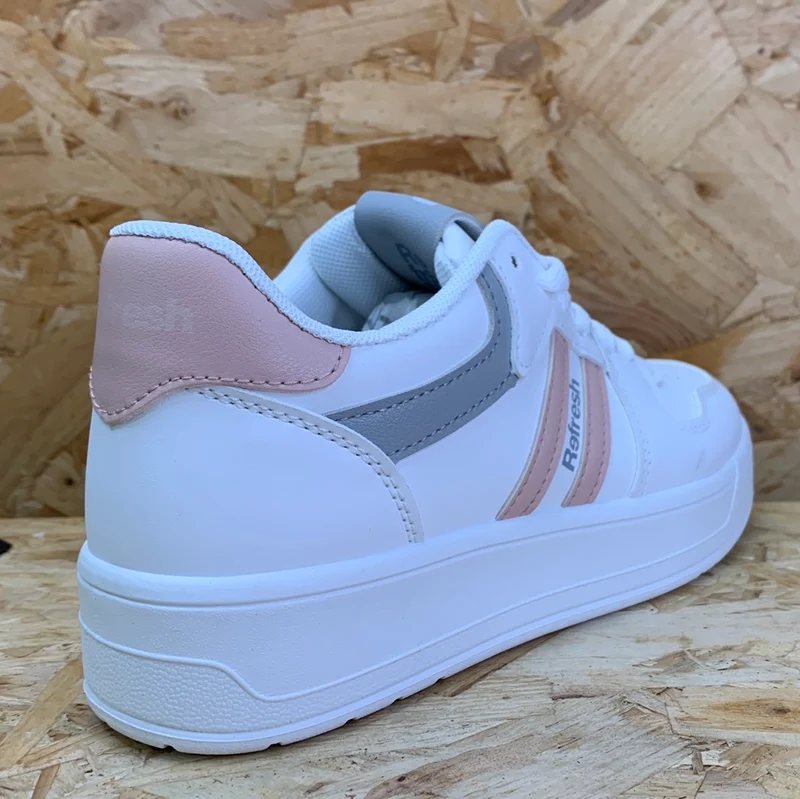 Refresh Modische Damen-Sneaker – Weiß