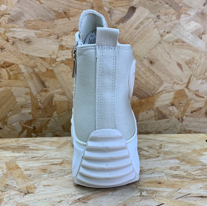 Refresh Modische High-Top-Sneaker für Damen – Beige
