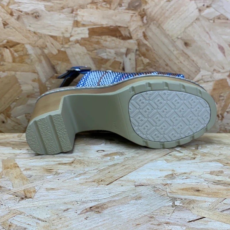 Refresh Modische High-Heel-Sandalen für Damen – Jeansblau