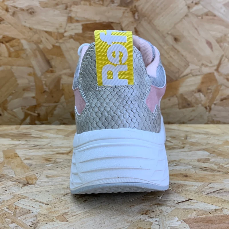 Refresh Modische Damen-Sneaker – Eisweiß