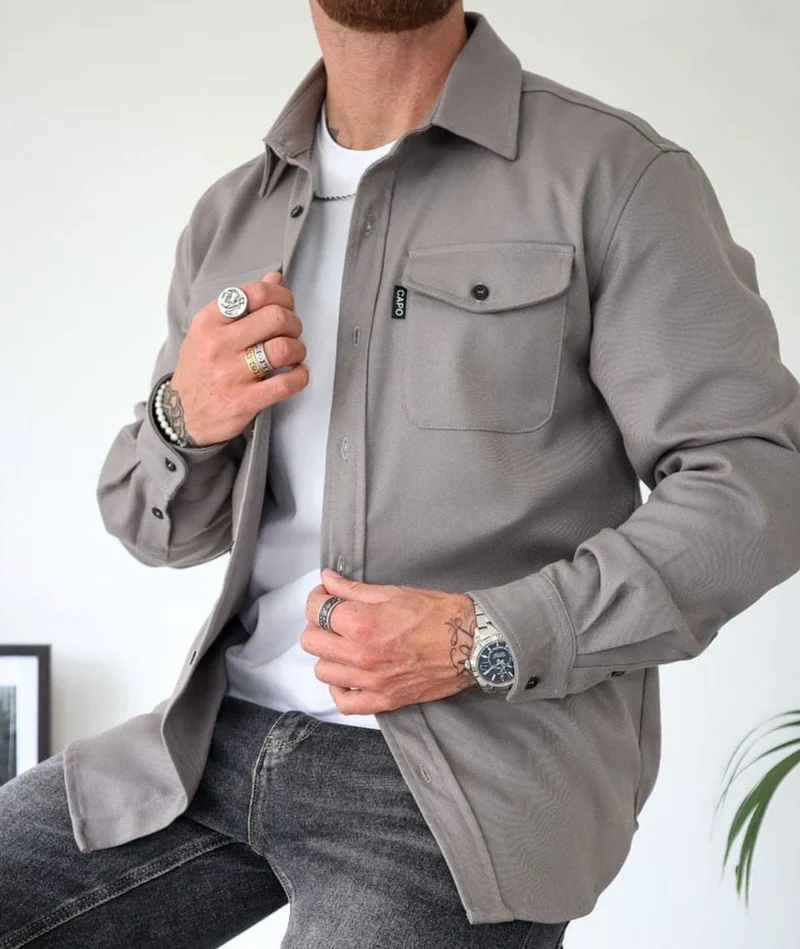 Konstantin | Herren Langarm Freizeithemd