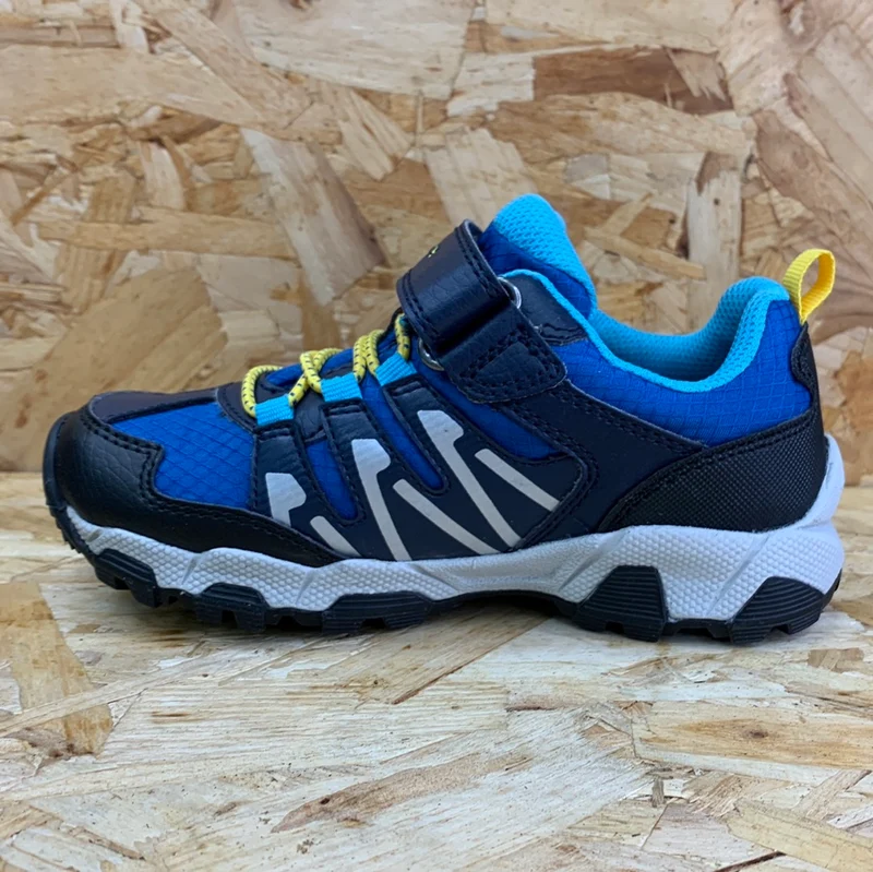 Geox Wasserdichte Kinder-Magnetar-Turnschuhe – Royal / Navy