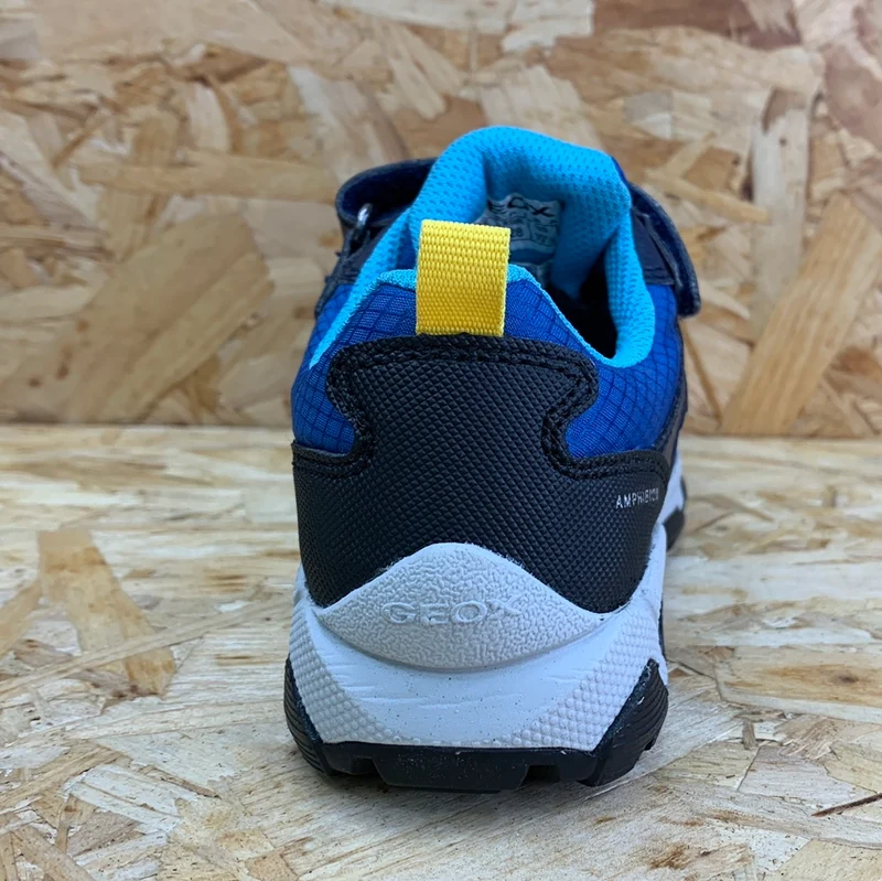 Geox Wasserdichte Kinder-Magnetar-Turnschuhe – Royal / Navy