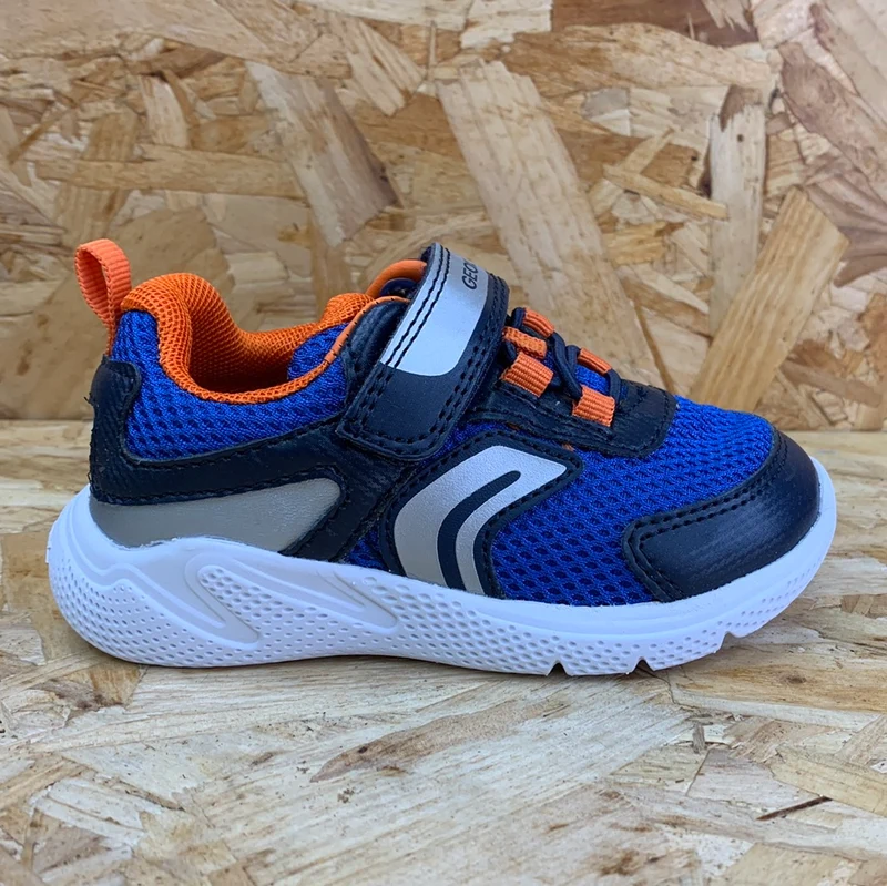 Geox Sprintye-Trainer für Kleinkinder – Marineblau