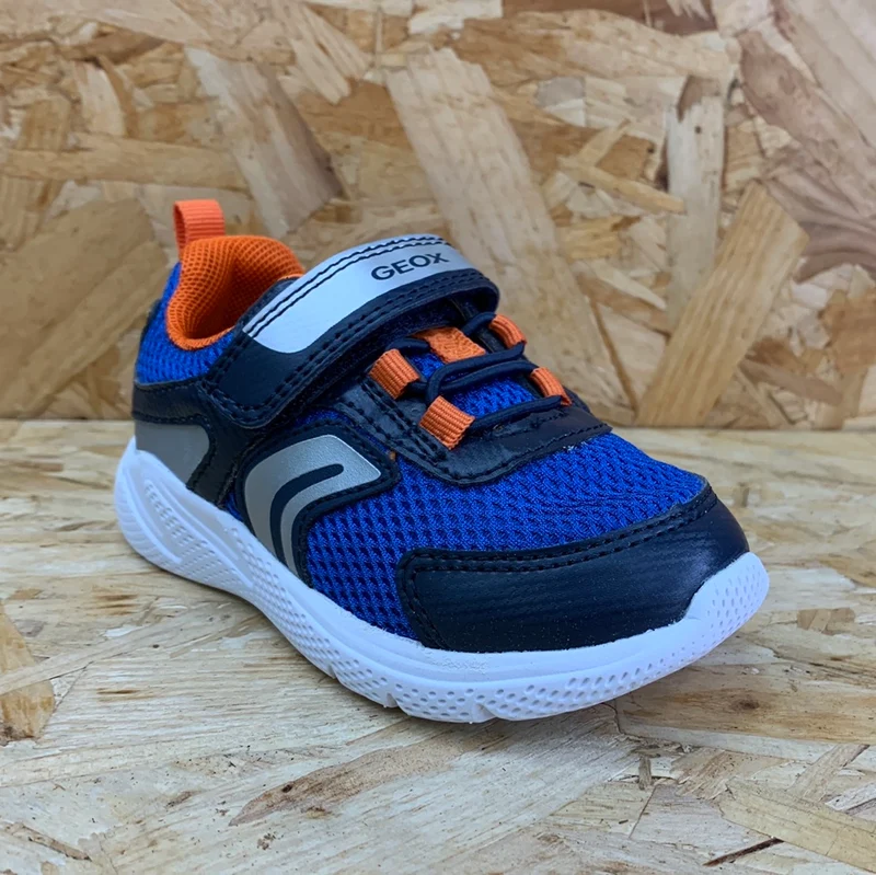 Geox Sprintye-Trainer für Kleinkinder – Marineblau