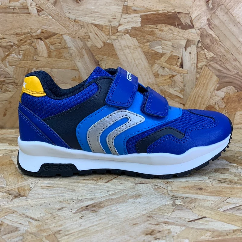 Geox Pavel-Turnschuhe für Kinder – Royal / Sky