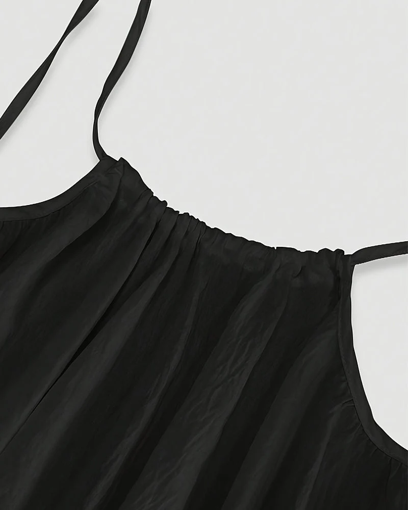 Sigrid | Damen Trägerkleid Maxikleid Sommerkleid