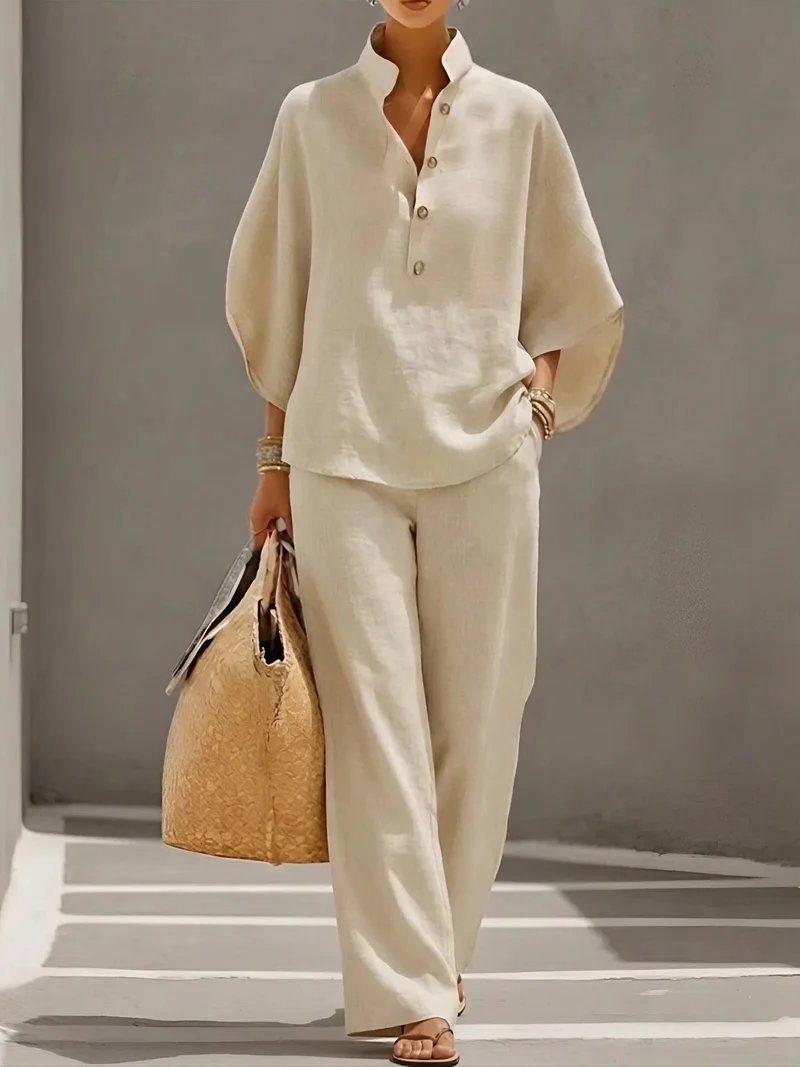 Melisande | Damen Entspannter Loungewear Set