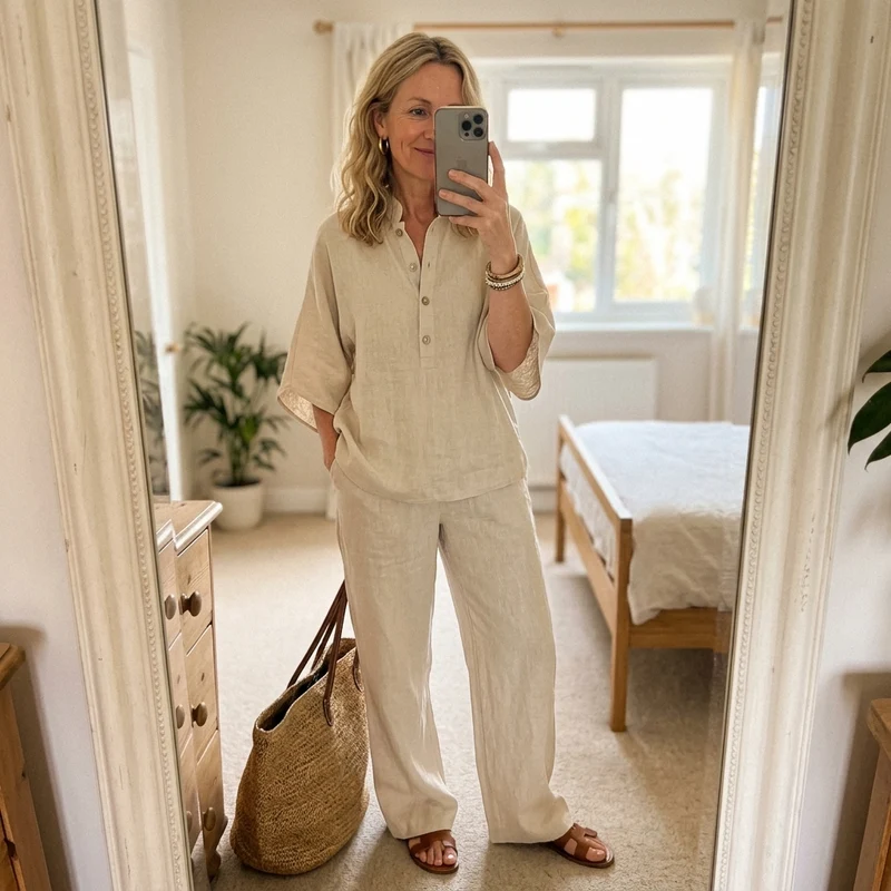Melisande | Damen Entspannter Loungewear Set