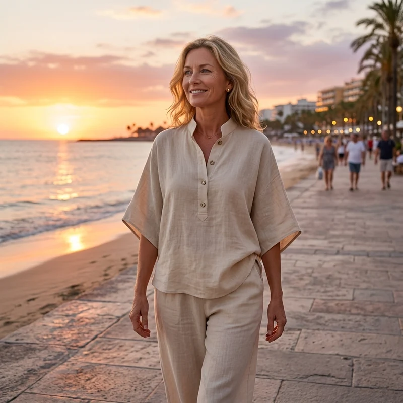 Melisande | Damen Entspannter Loungewear Set