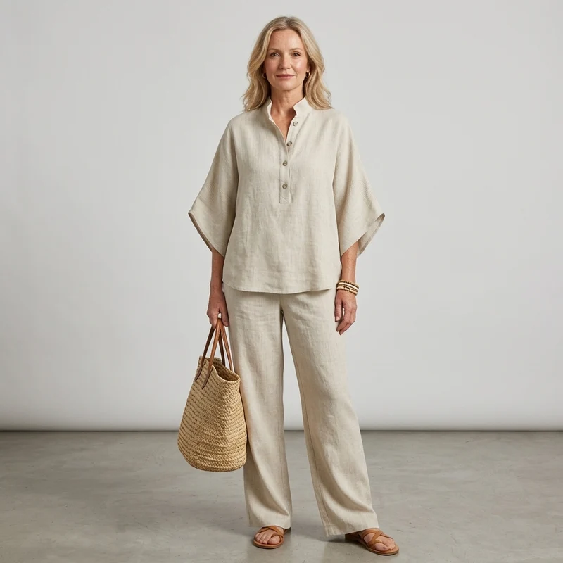 Melisande | Damen Entspannter Loungewear Set