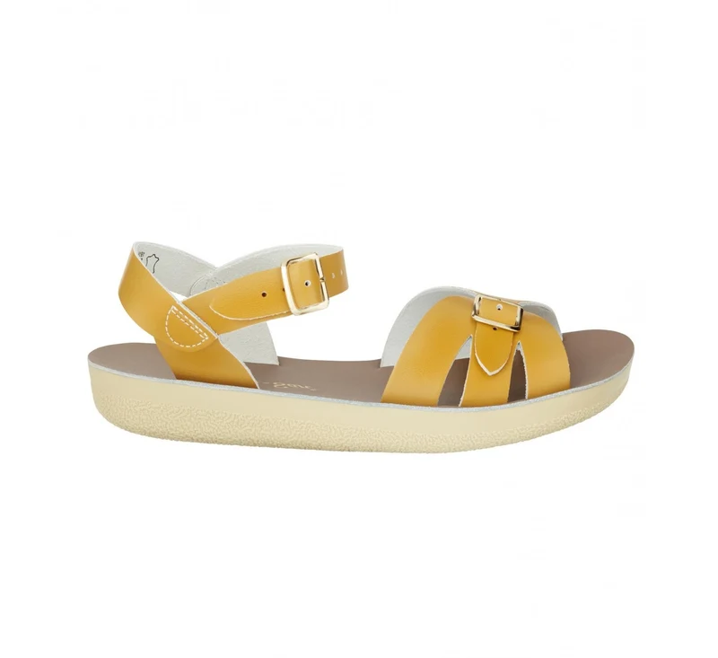 Salt Water Sandals Damen Boardwalk Sandale – Senf