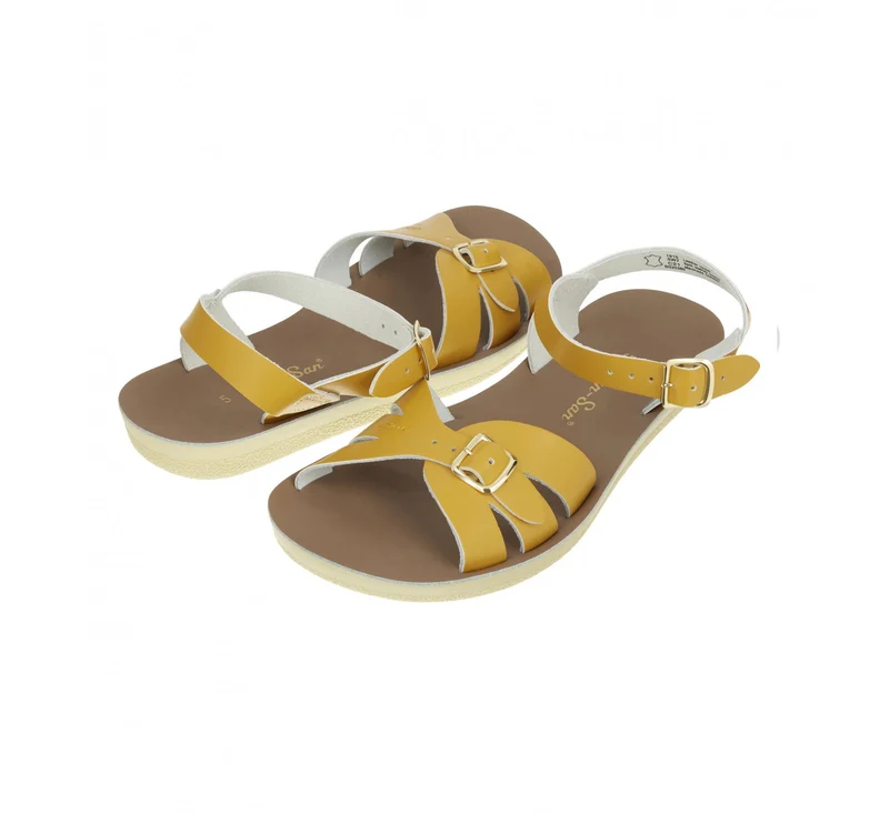 Salt Water Sandals Damen Boardwalk Sandale – Senf