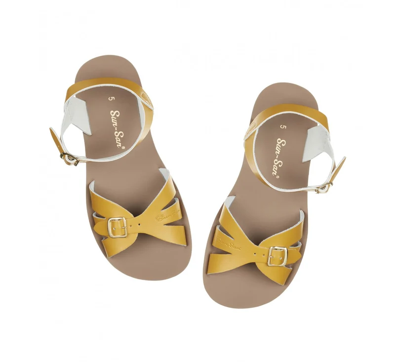 Salt Water Sandals Damen Boardwalk Sandale – Senf