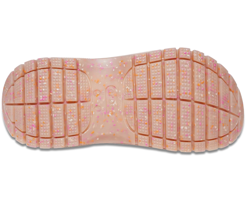 Crocs Unisex Classic Mega Crush Clog – Chai / Multi