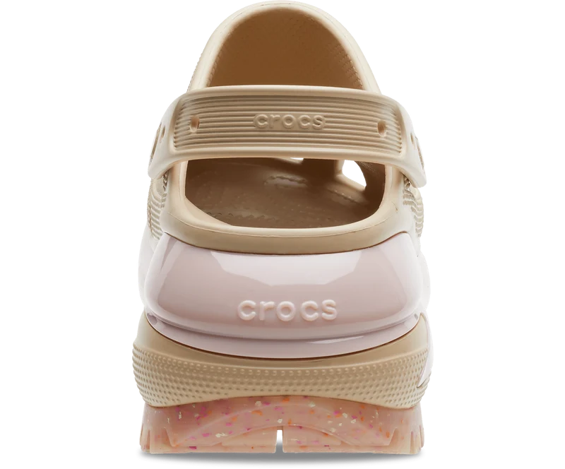 Crocs Unisex Classic Mega Crush Clog – Chai / Multi