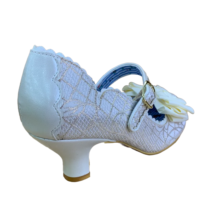 Irregular Choice Damen Summer Breeze High Heels – Off White