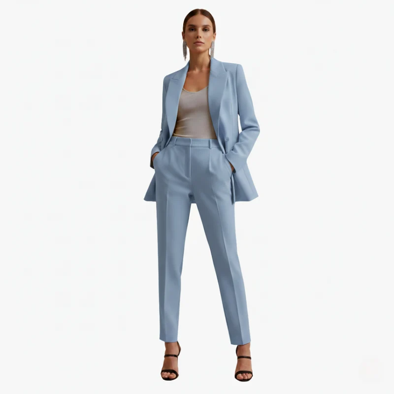 Seraphima | Damen Blazer Anzug Set mit Hose