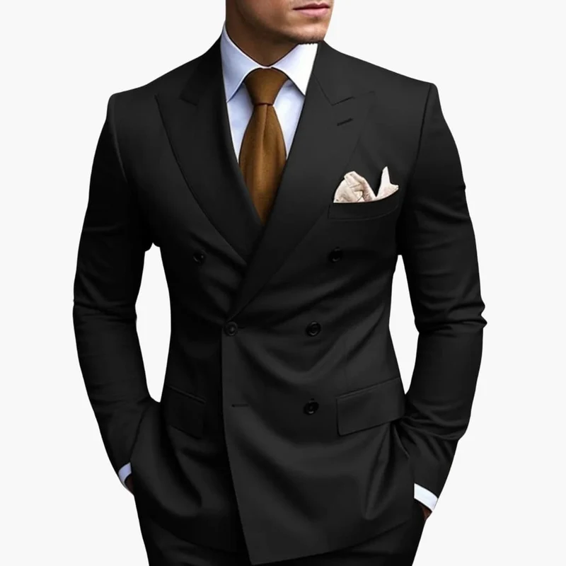 Casper | Herren Zweireiher Business Anzug