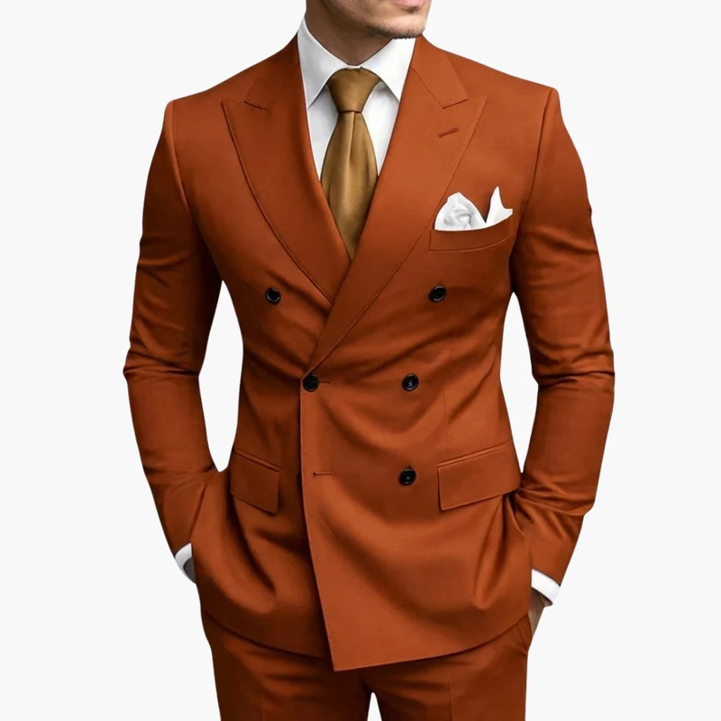 Casper | Herren Zweireiher Business Anzug