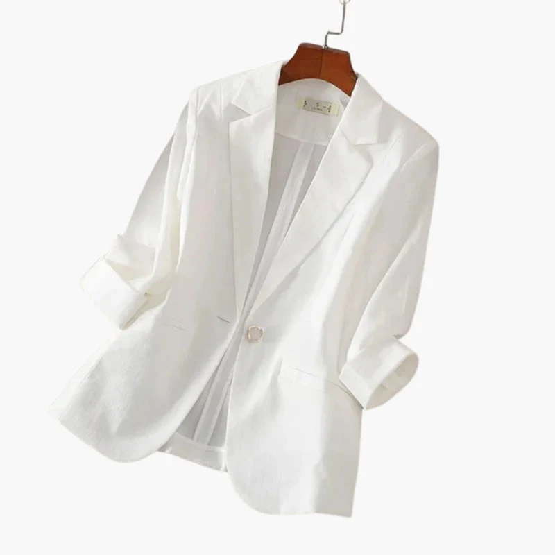 Rosalind | Damen Rosa 3/4 Arm Blazer