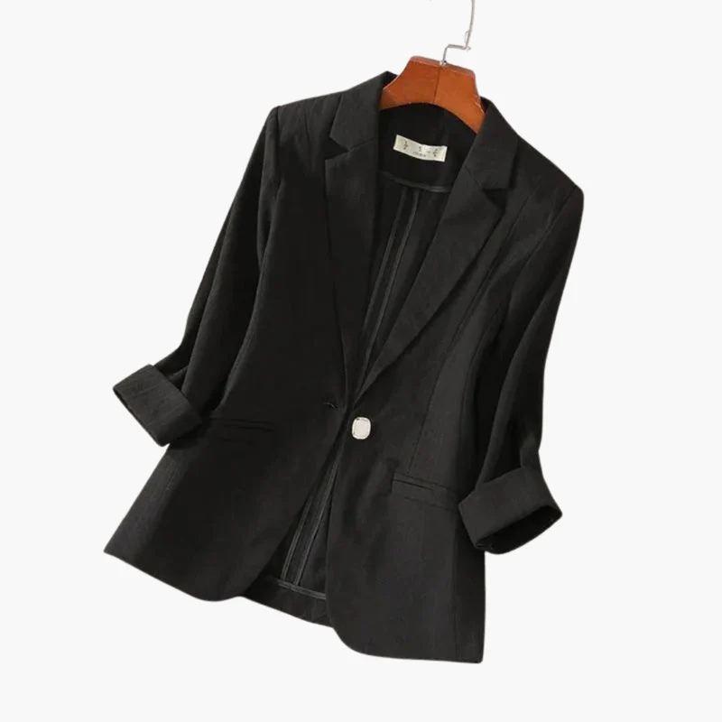 Rosalind | Damen Rosa 3/4 Arm Blazer