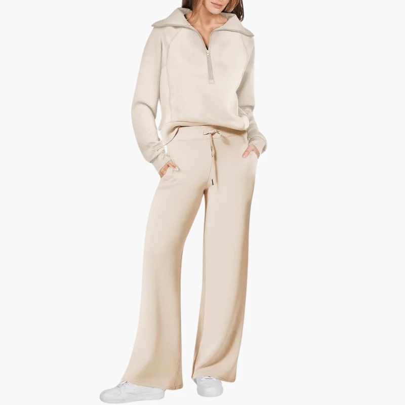 Gwendolyn | Damen Kapuzenpullover Jogginghose Set
