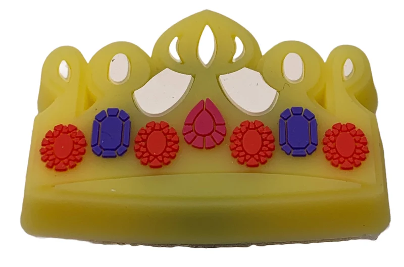 Crocs Jibbitz Leuchtender Kronen-Charm