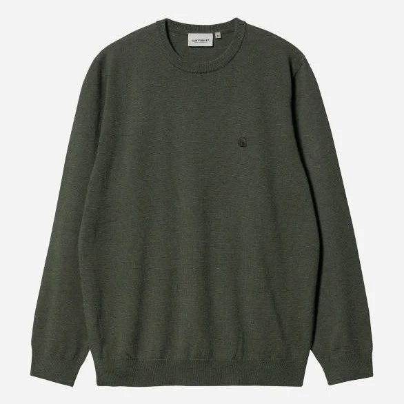Carhartt WIP Herren-Madison-Strickpullover – Buchsbaum