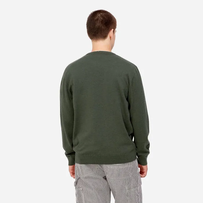 Carhartt WIP Herren-Madison-Strickpullover – Buchsbaum