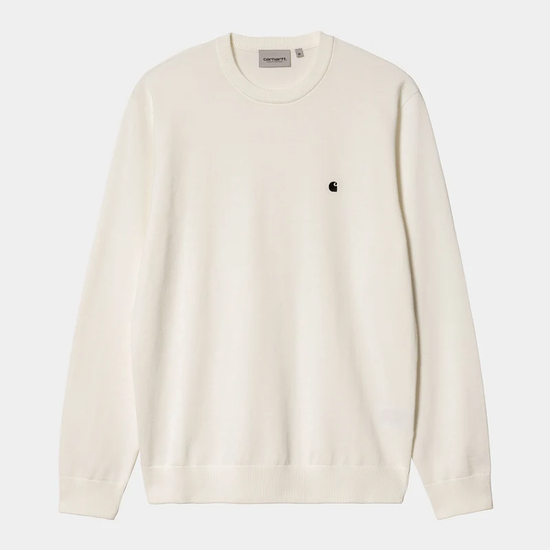 Carhartt WIP Herren-Madison-Strickpullover – Wachs