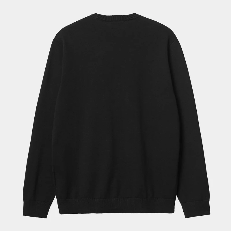 Carhartt WIP Herren-Madison-Strickpullover – Schwarz