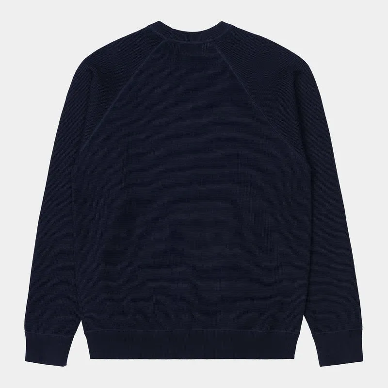 Carhartt WIP Chase-Strickpullover für Herren – Dunkelblau